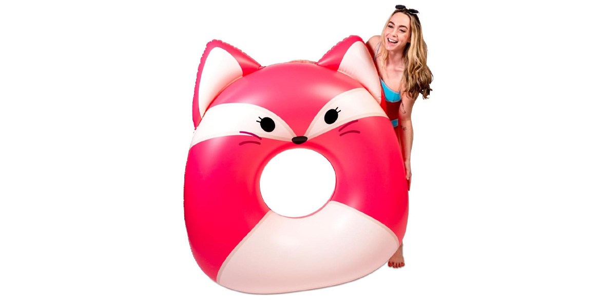  BigMouth x Squishmallows Original Inflatable Pool Float Fifi the Fox