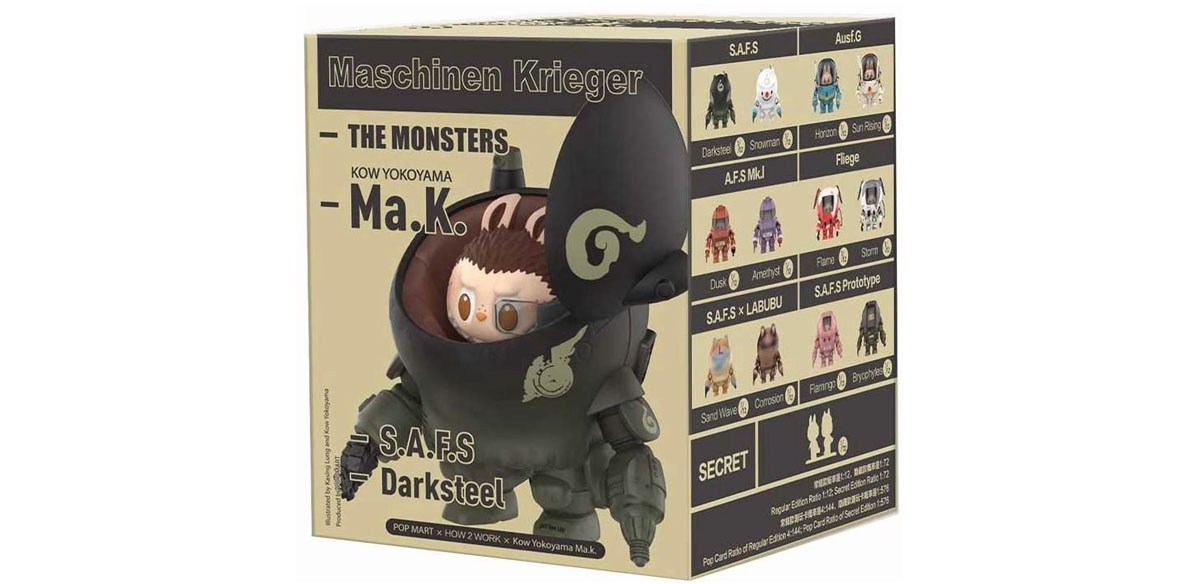 Pop Mart Labubu The Monsters x Kow Yokoyama MA.K.Series