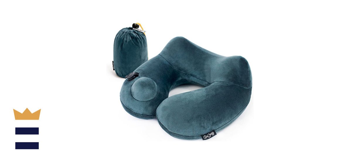 AirComfy Inflatable Neck Travel Pillow