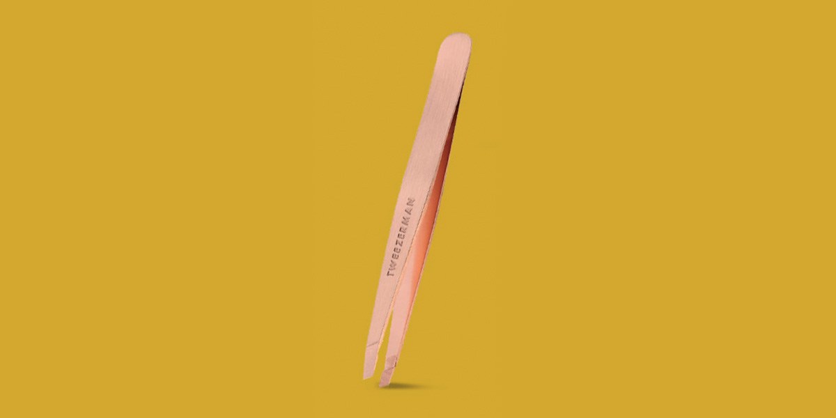 Tweezerman Stainless Steel Slant Tweezer