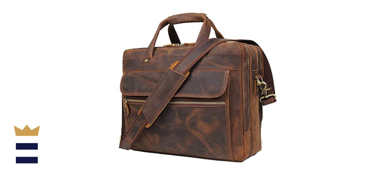Augus Leather Briefcase