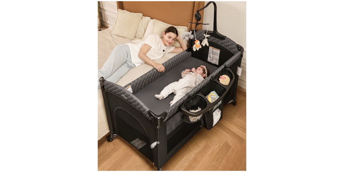 Babyeap 5-in-1 Baby Bassinet 