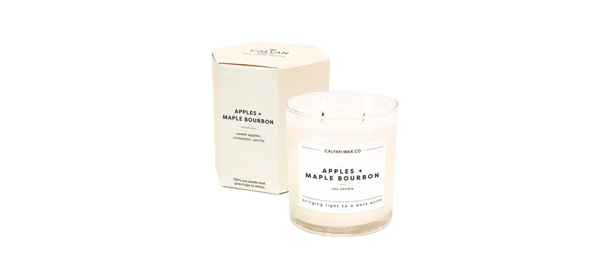 Best Apple and Maple Bourbon Scented Candle