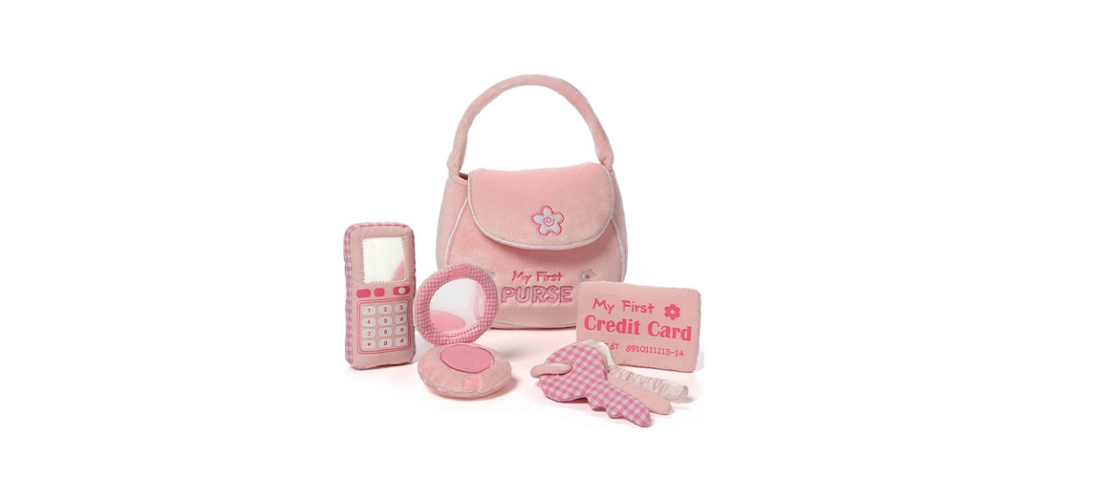Best Baby Gund My First Purse Stuffed Baby Playset