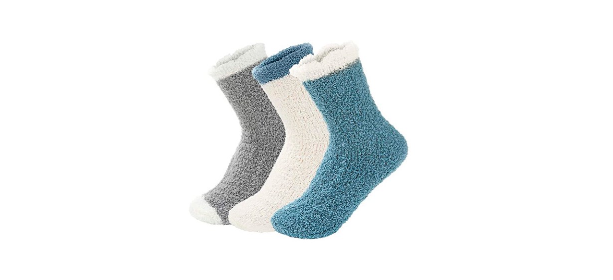 Best Century Star Women's Plush Slipper Socks