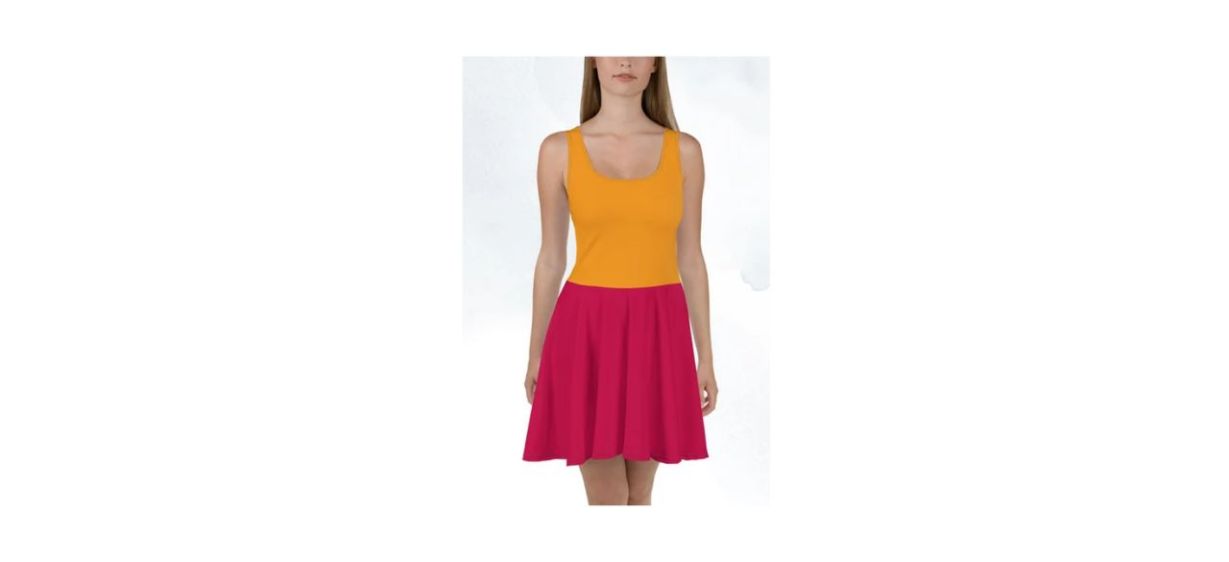 Best Chloe Lambertin Velma Inspired Original Skater Dress