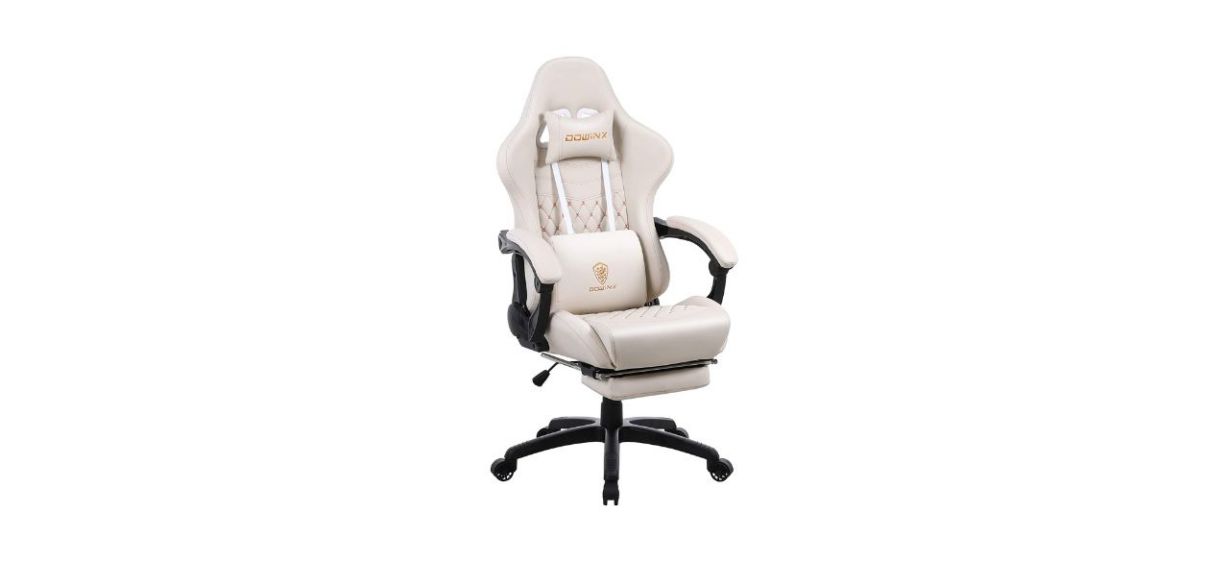 Best Dowinx Gaming Chair With Massage Lumbar Support
