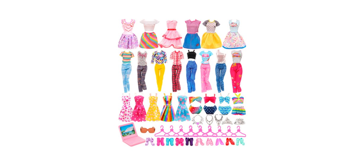 Best Enocht Joyfun 48-Piece Clothes and Accessories Set