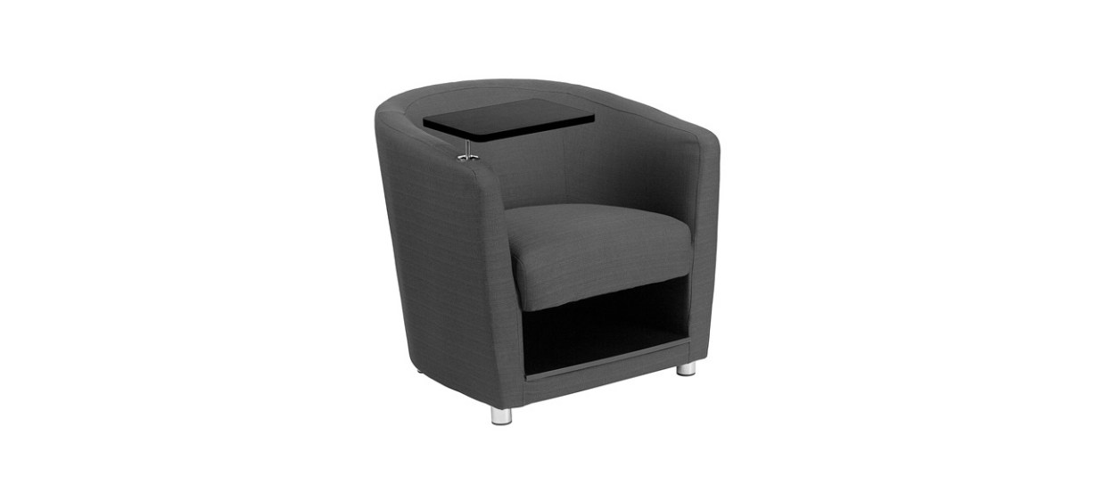 Best George Rectangle Contemporary Fabric Tablet Armchair