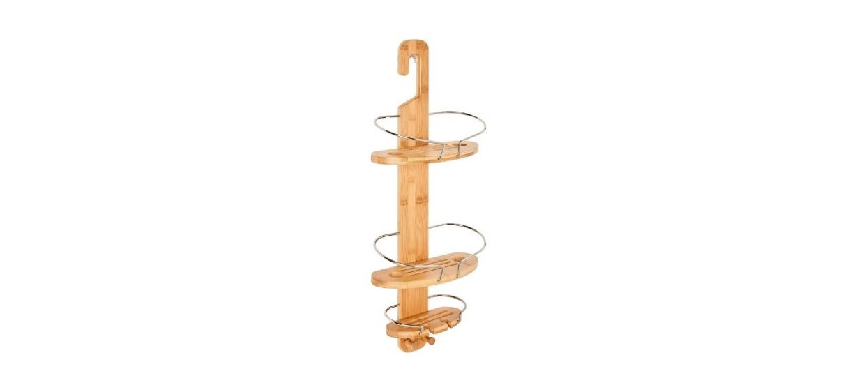 Honey-Can-Do Bamboo Shower Caddy
