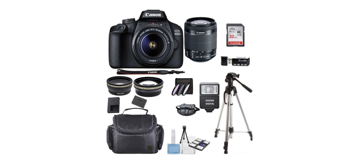 Canon EOS 4000D Digital SLR Camera