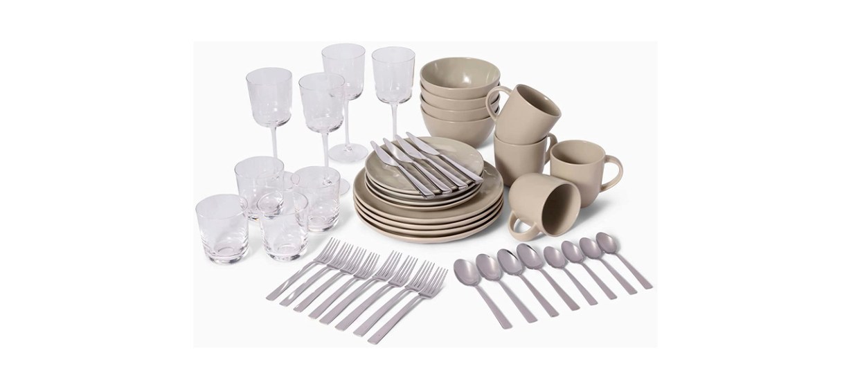 Best Leeway 44-Piece Dinnerware Set