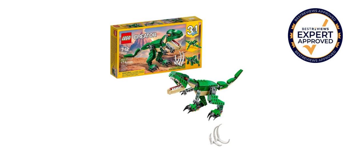 Best Lego Creator 3-in-1 Mighty Dinosaurs Building Toy Set