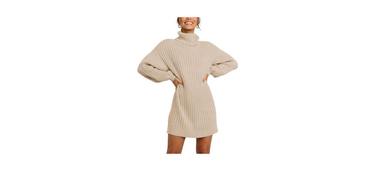 12 cute sweater dresses that are surprisingly affordable