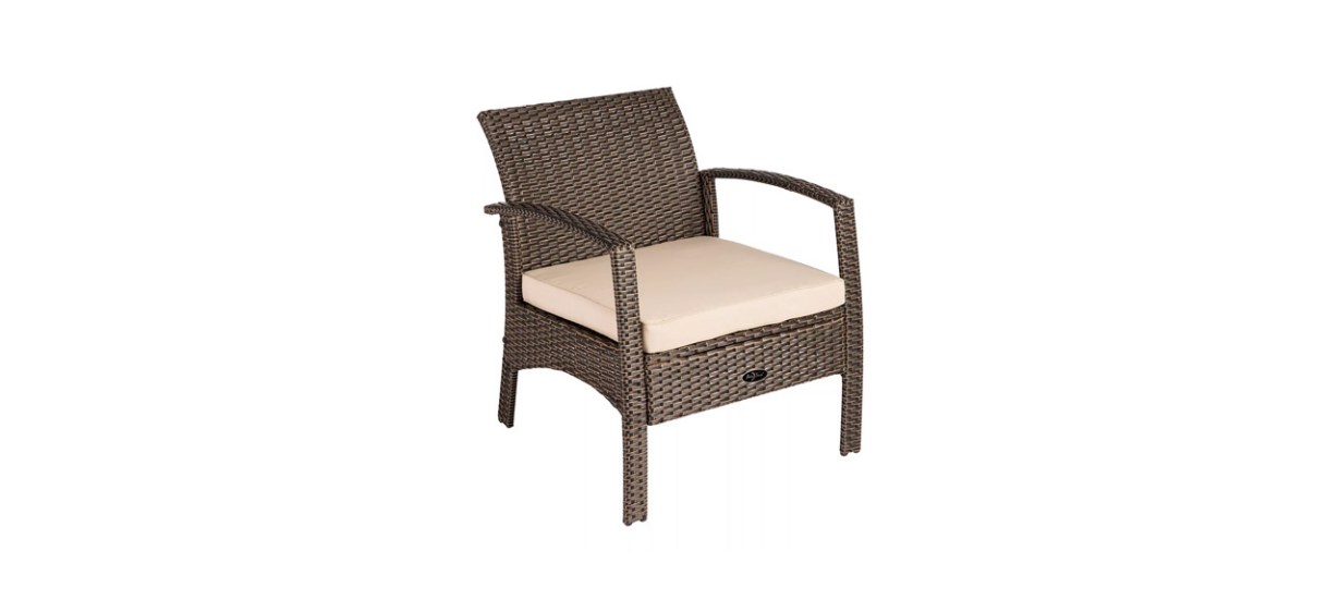 Best Patio Sense Bondi Wicker Outdoor Armchair
