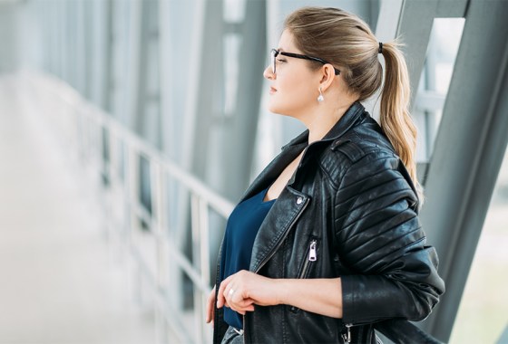 Best plus-size leather jacket