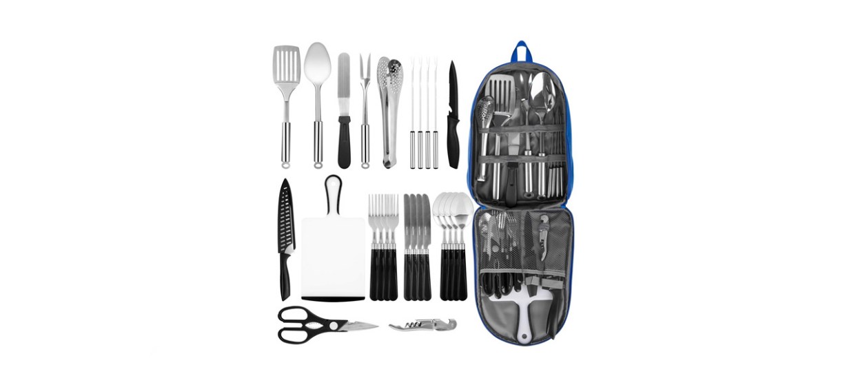 Portable Camping Kitchen Utensil Set