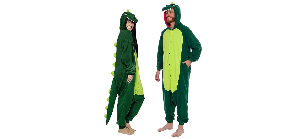 Matching dinosaur online onesies