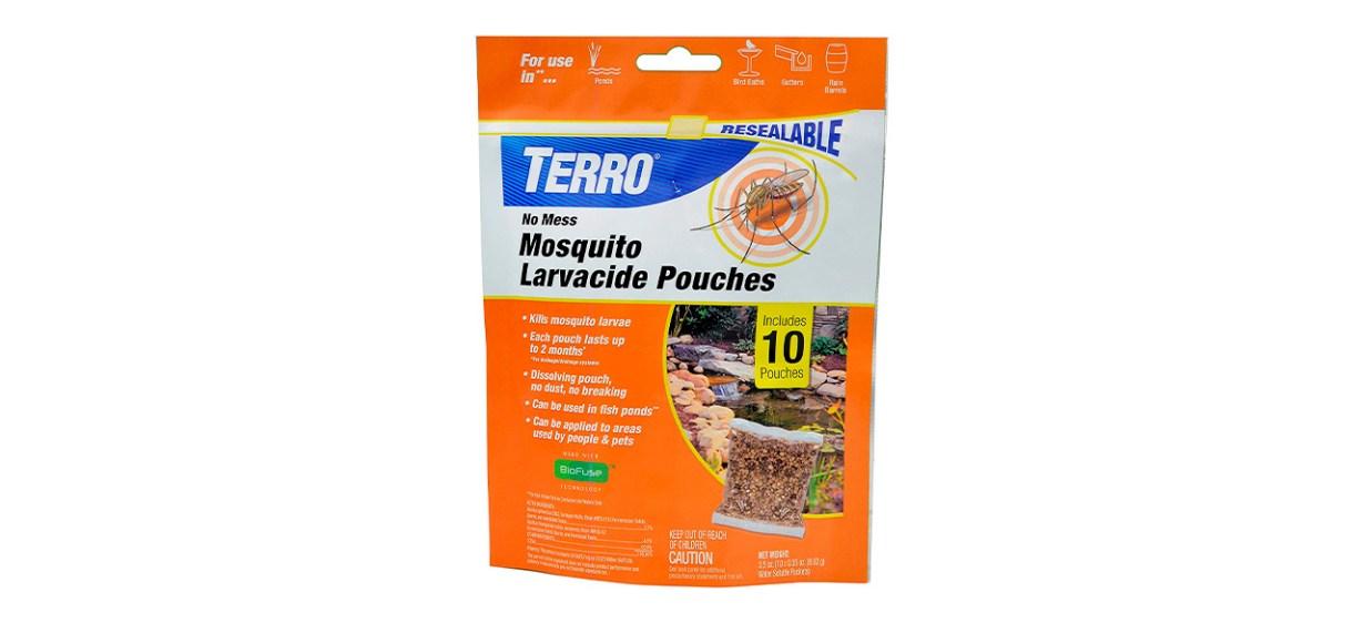Best Terro T1210 No Mess Mosquito Larvacide Pouches