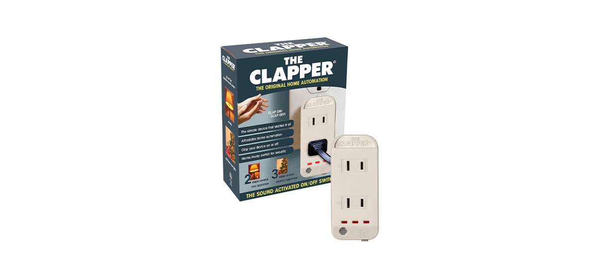 Light Switch Clapper Sound Activated Clap On/off Wall Socket Outlet Adapter  Smart Home Accessories