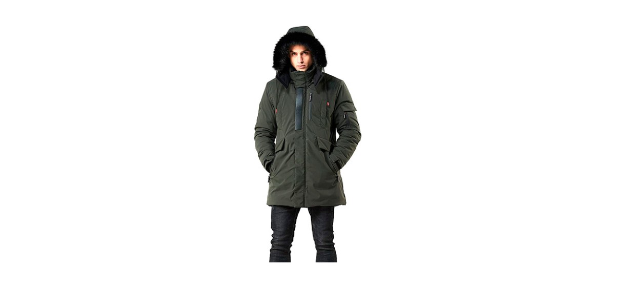 Best Ween Charm Men's Warm Parka Jacket