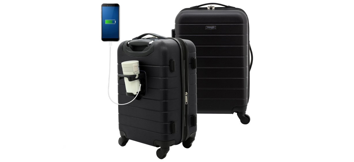Best Wrangler Smart Luggage Set