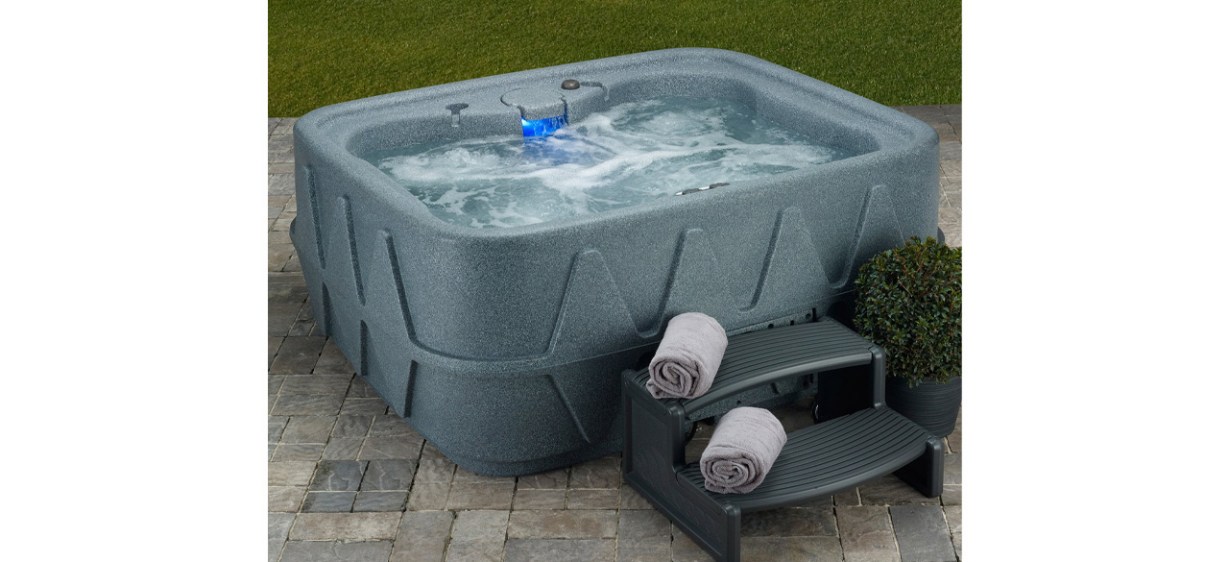 Best Aquarest Spas AR-400 Premium 4-Person 20-Jet Plug And Play Hot Tub2