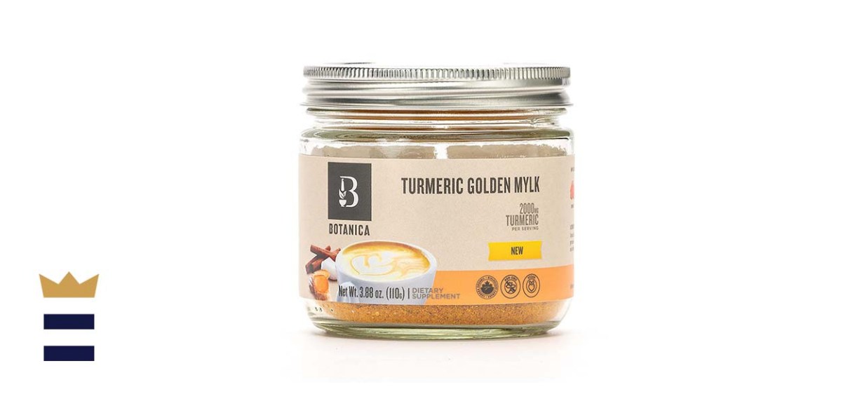 Botanica Health Turmeric Golden Mylk Powder with Ashwagandha Root