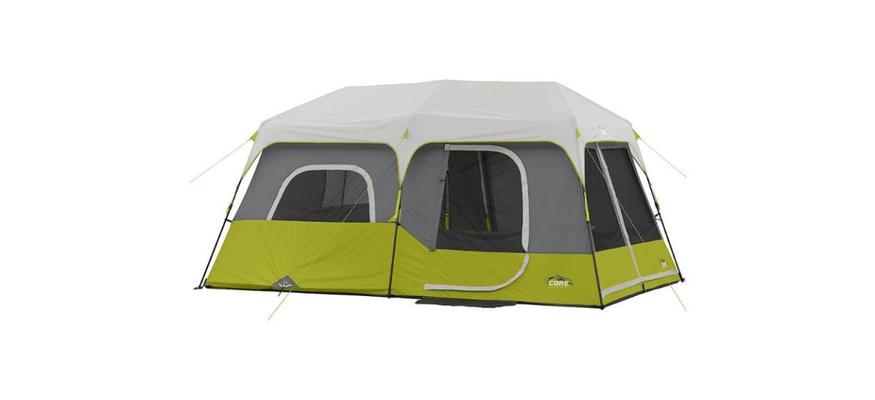  Green  Instant Cabin Tent 