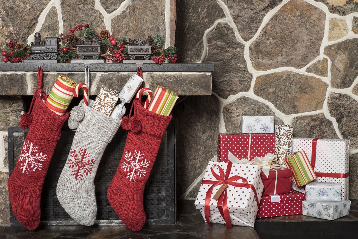 Christmas stocking holders