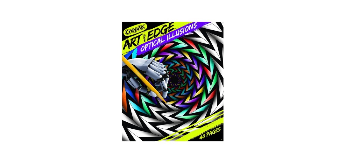 Crayola Optical Illusions Coloring Book