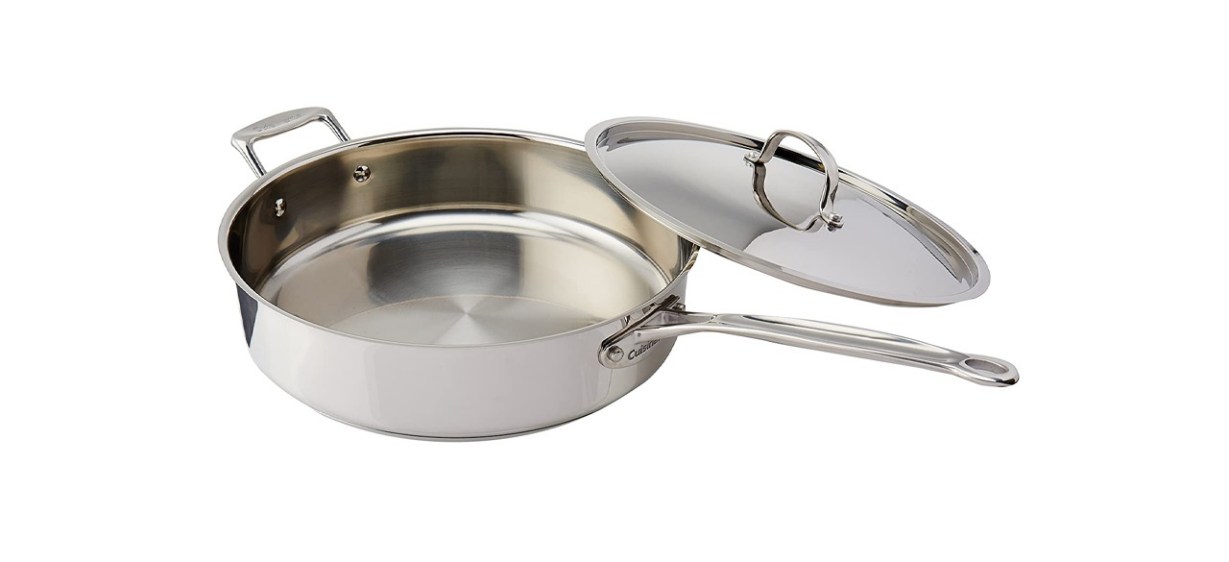 Cuisinart Chef’s Classic Stainless 5.5-Quart Stainless Steel Saute Pan
