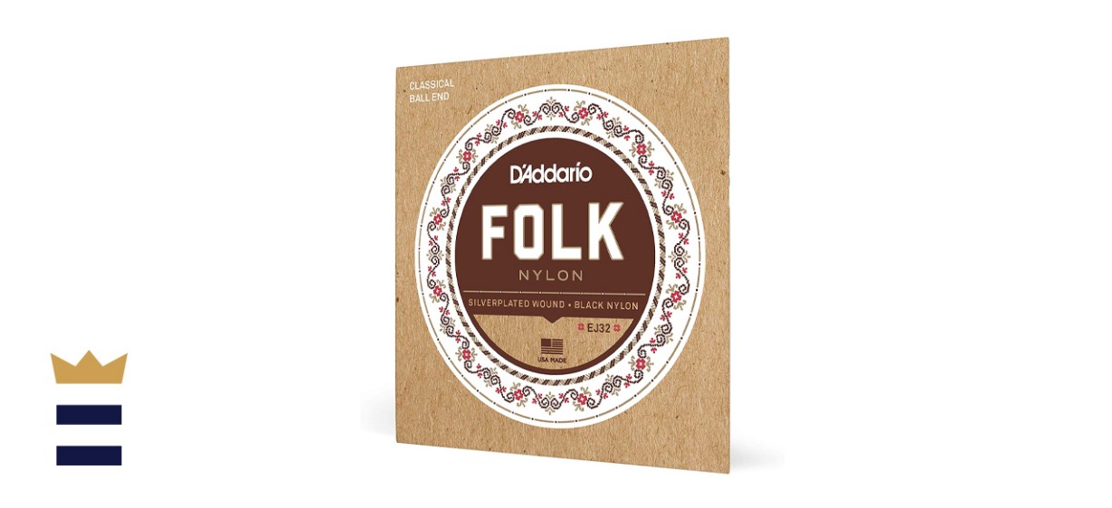 D'Addario EJ32 Folk Nylon Guitar Strings