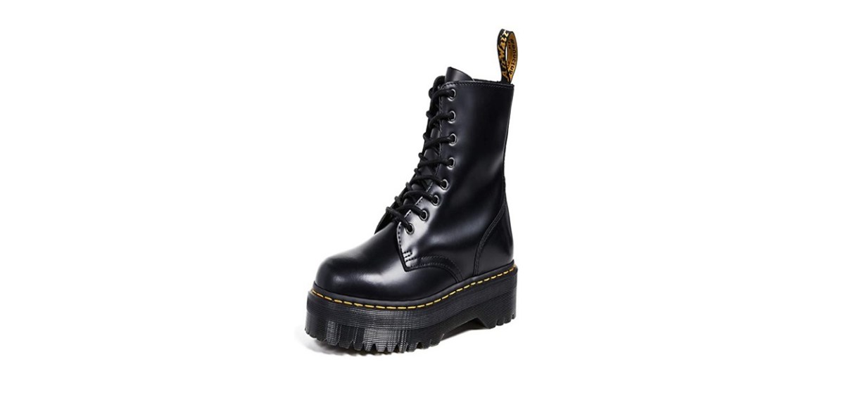 Dr. Martens Jadon 8-Eye Leather Platform Boot