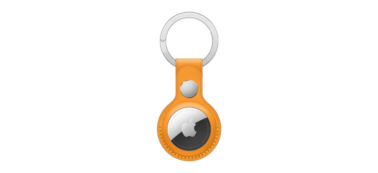 Electronics-Best Apple AirTag Leather Key Ring