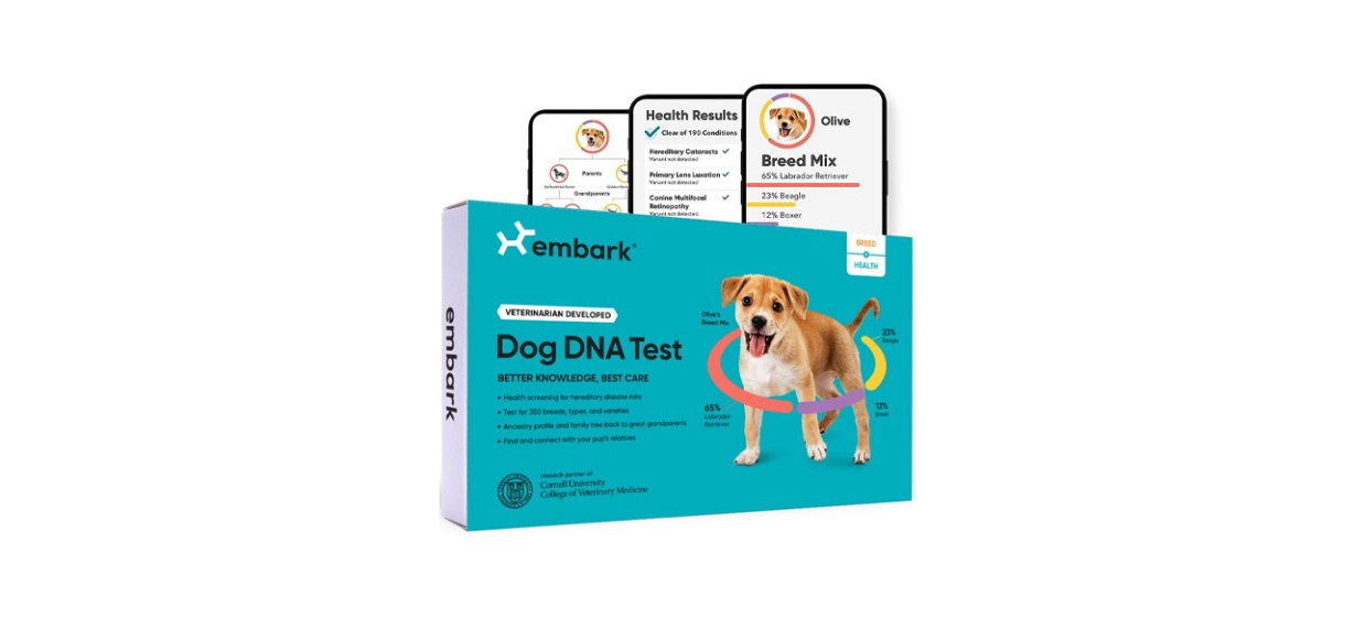Embark Vet Breed &amp; Health Dog DNA Test