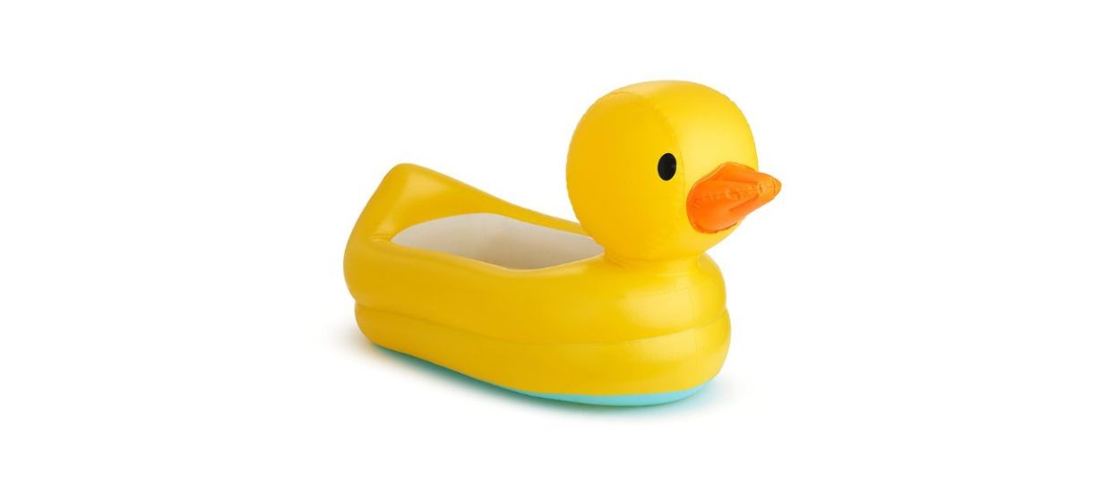 Munchkin Duck Inflatable Baby Bathtub