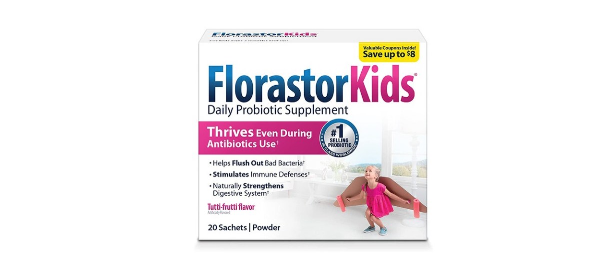Florastor Kids Daily Probiotic Supplement — 20 Sachets
