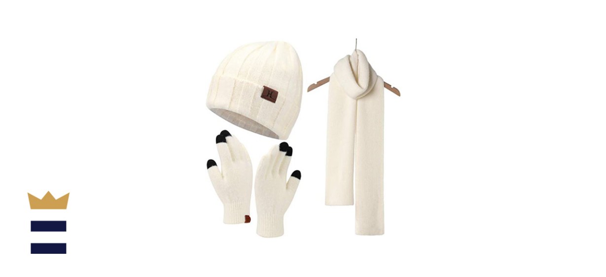 FANTASTIC ZONE Glove, Hat and Scarf Set 