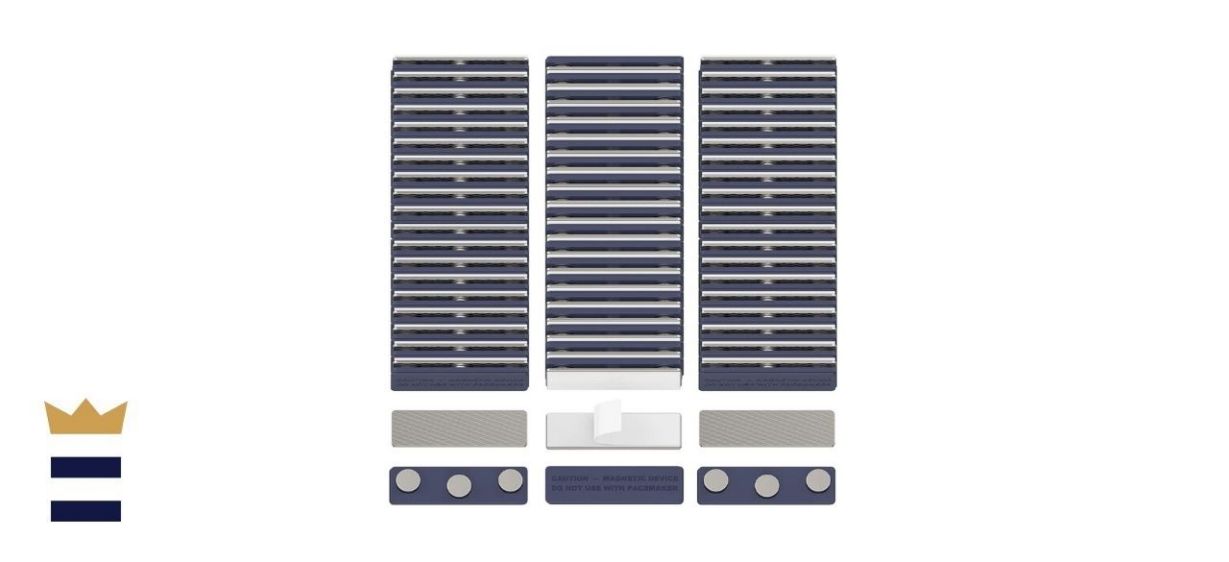 Greatmag 60 Magnetic Name Tags with Self-Adhesive Tape