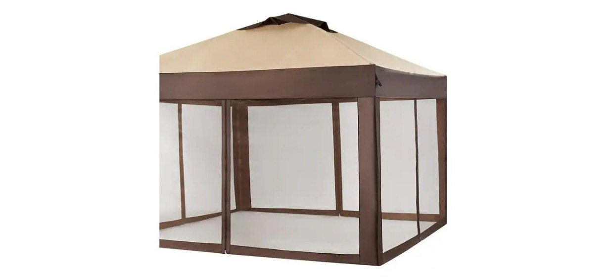 best Hampton Bay Stockton Canopy