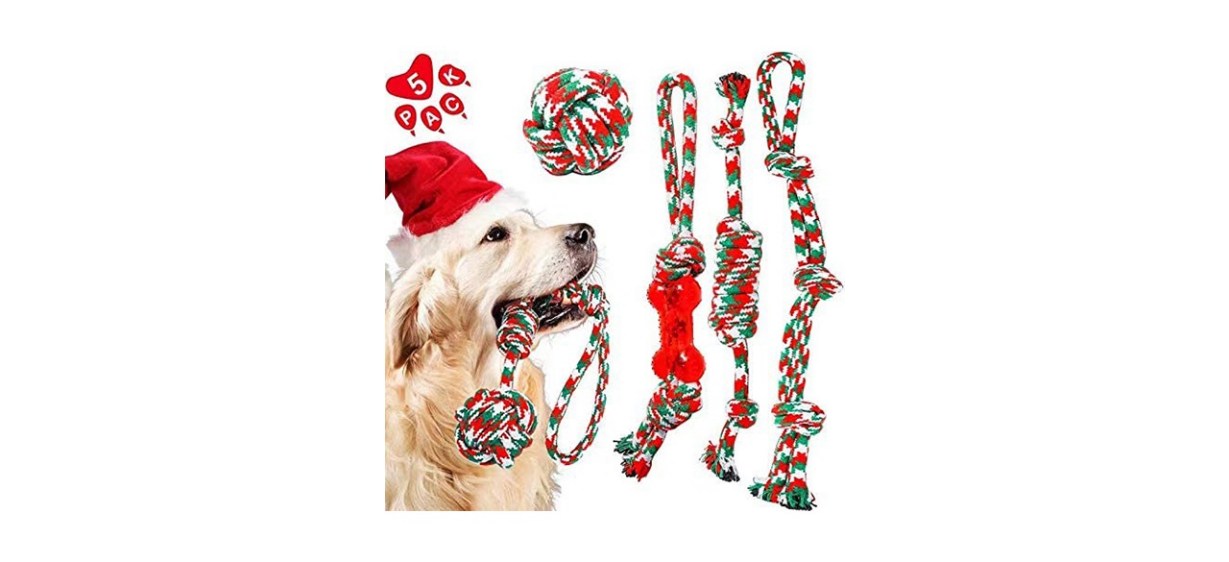 HETOO Dog Rope Chew Toys 