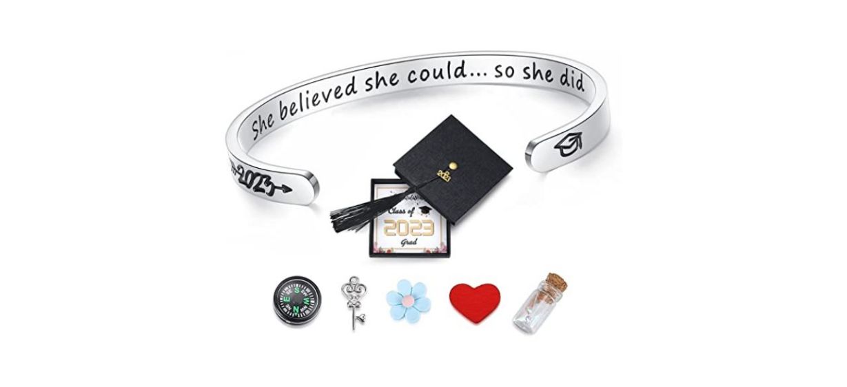 Sam and Lori 2023 Adjustable Graduation Bracelet