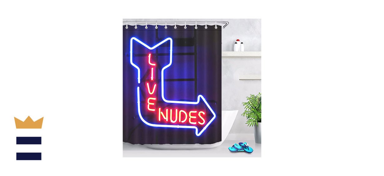 Insomo Funny Shower Curtain