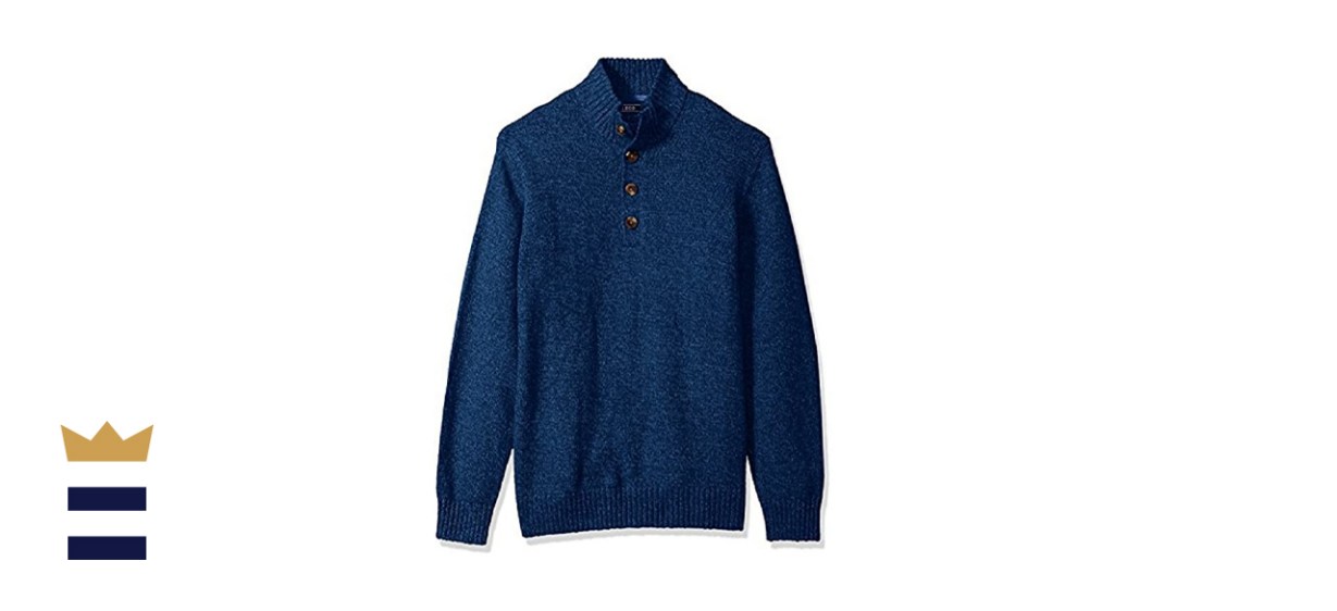 IZOD Men's Harbor River Button Up Sweater