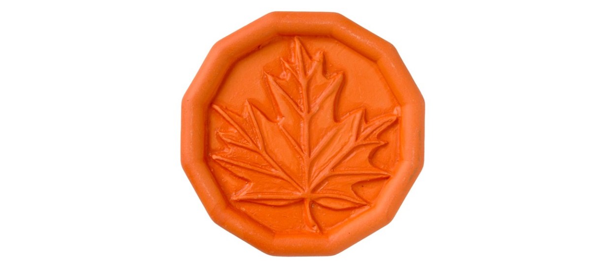 JBK’s Maple Leaf Terra Cotta Brown Sugar Saver 
