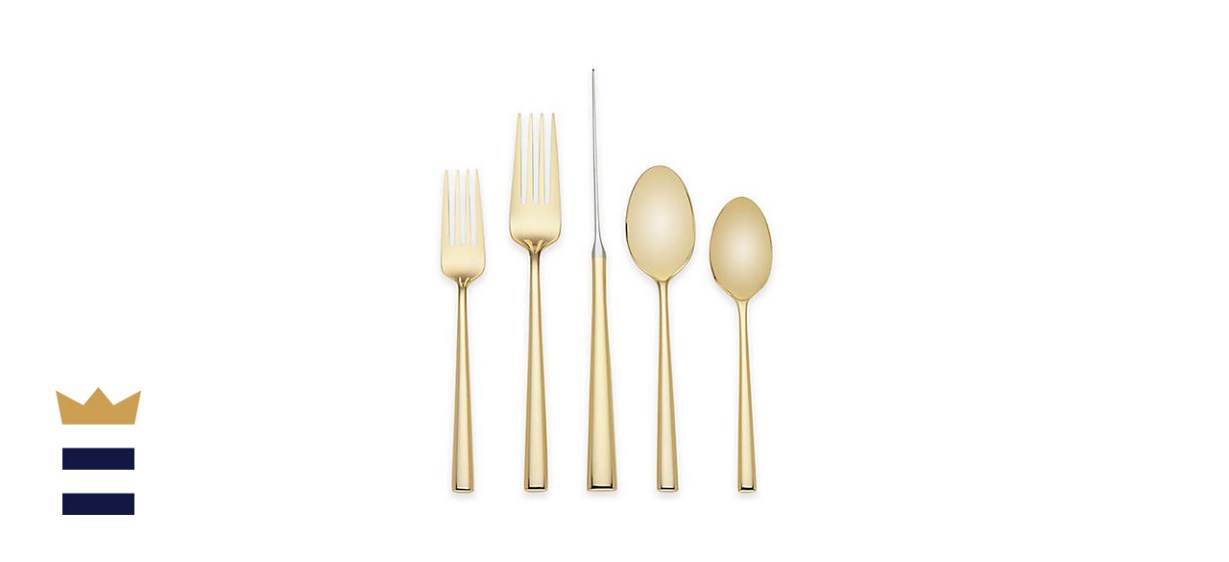 Kate Spade New York Malmo Gold 5-Piece Flatware Place Setting