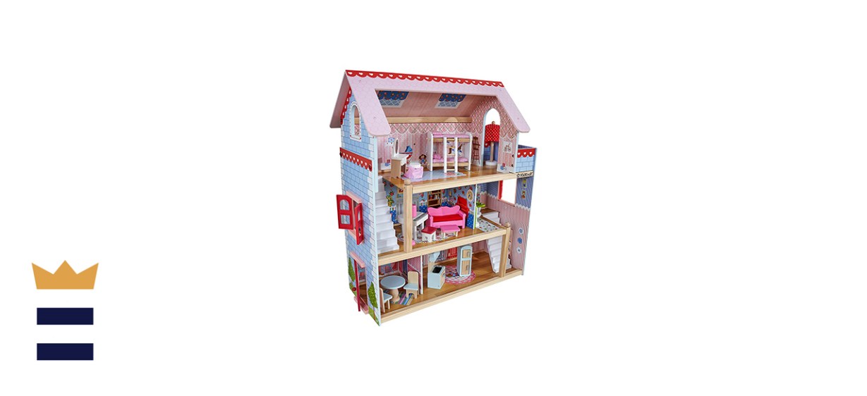 KidKraft Chelsea Doll Cottage Wooden Dollhouse