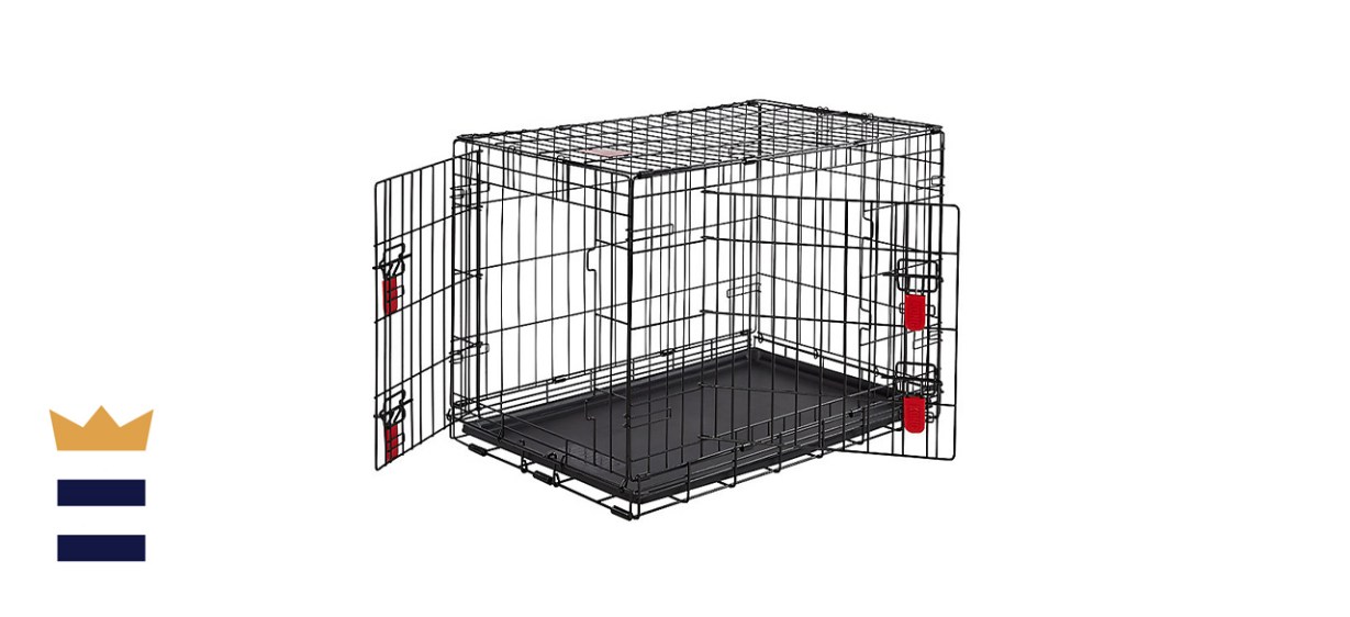 M-Pets Double-Door Wire Dog Crate