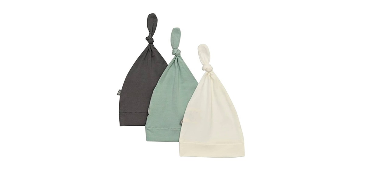 Kyte Baby Three Knotted Beanies Set